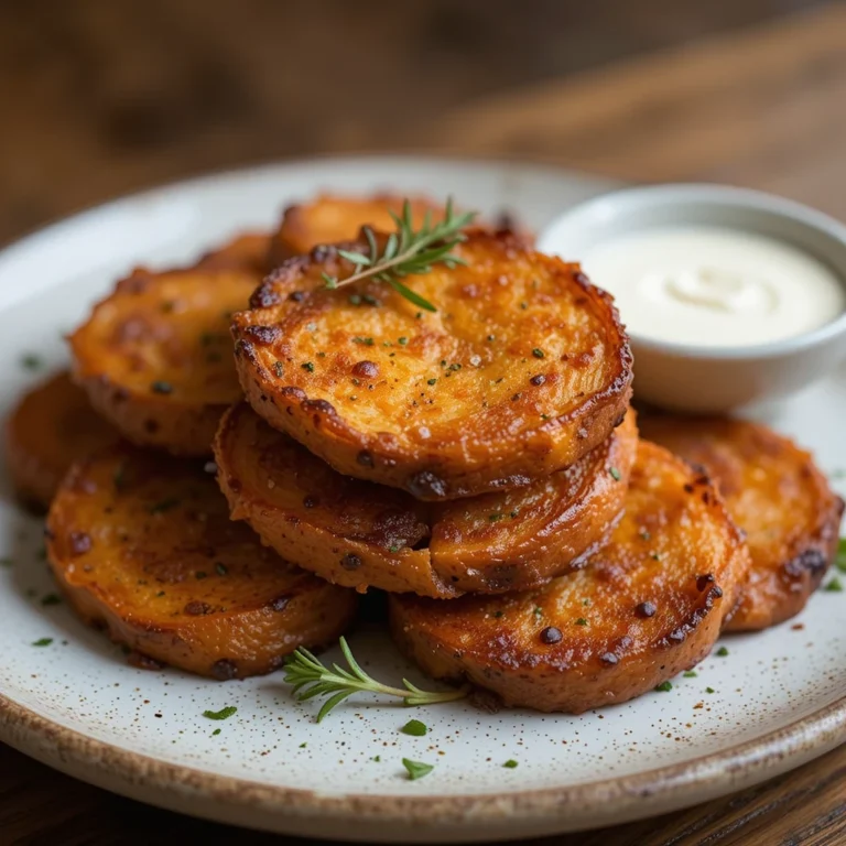 Air Fryer Sweet Potato Rounds