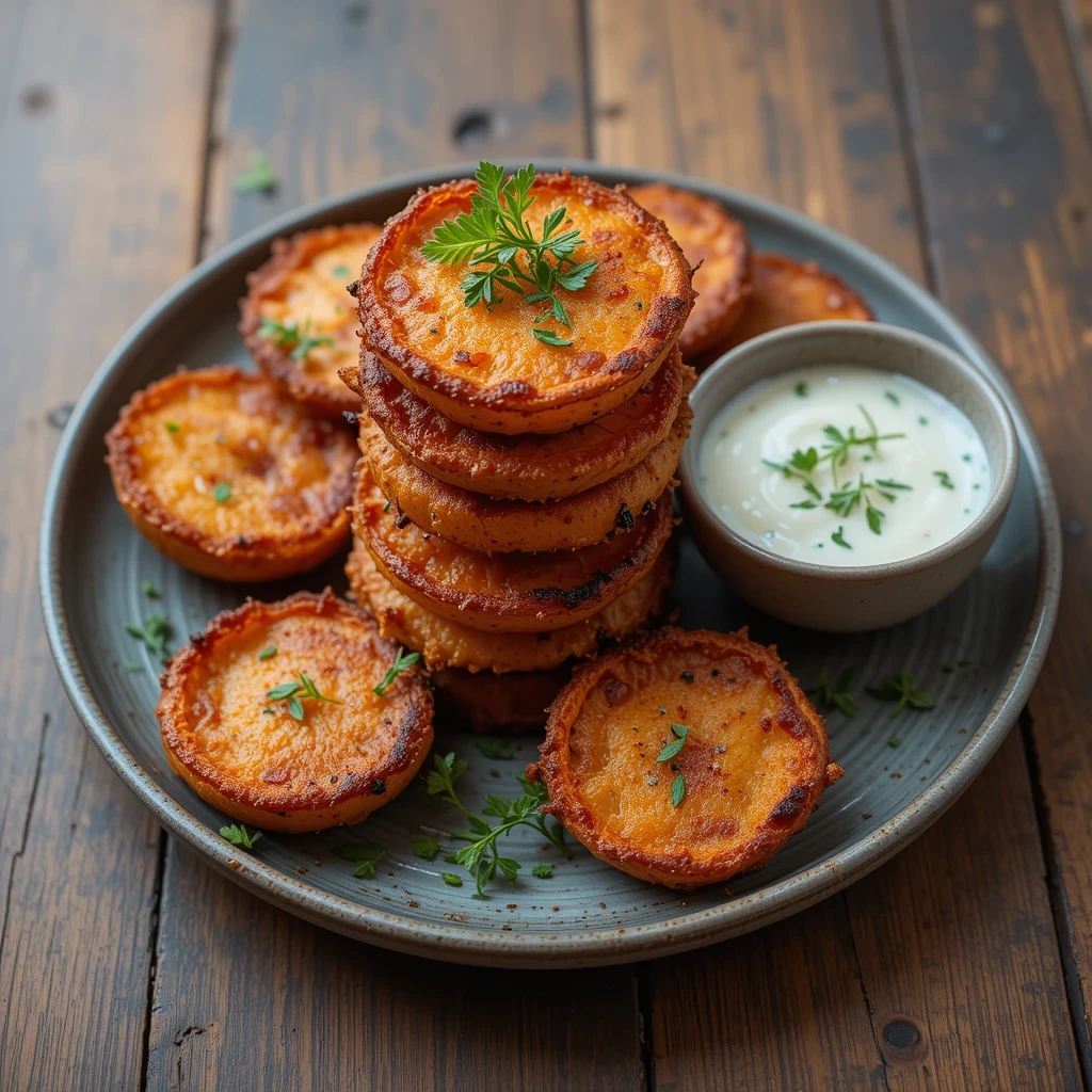 Air Fryer Sweet Potato Rounds