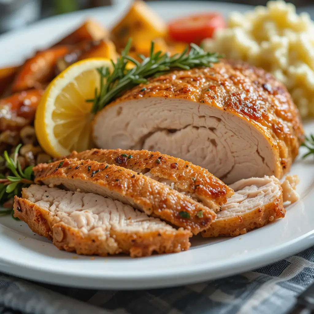 Air Fryer Turkey Breast Boneless