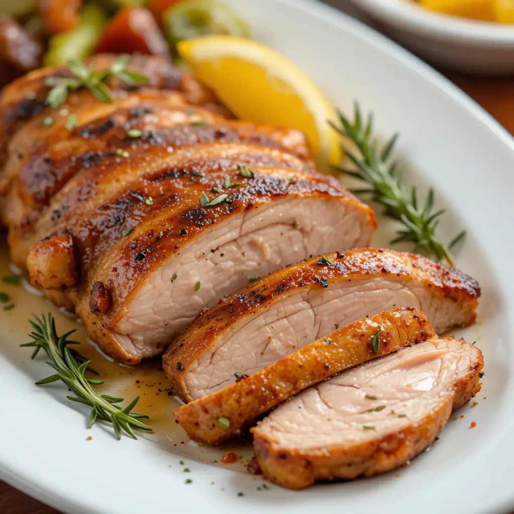 Air Fryer Turkey Steaks