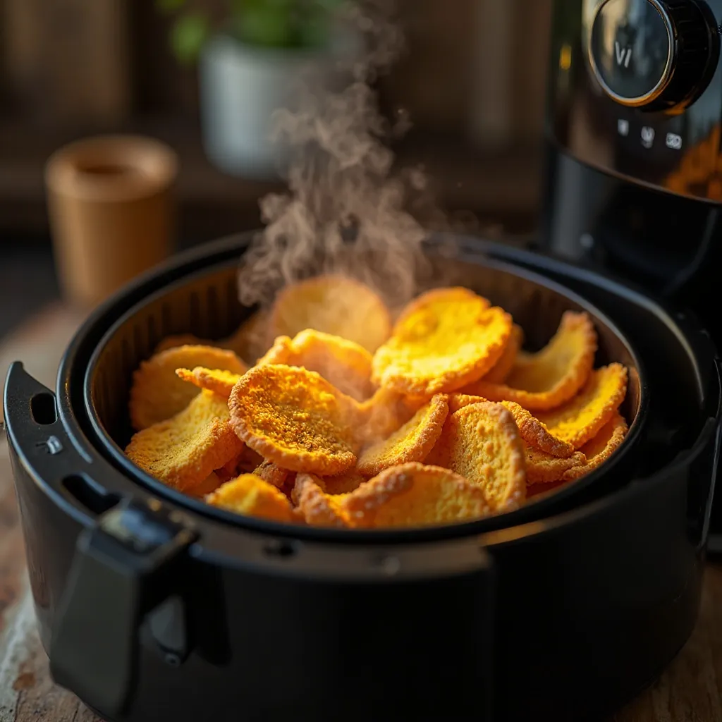 Cheese Pickle Chips Air Fryer