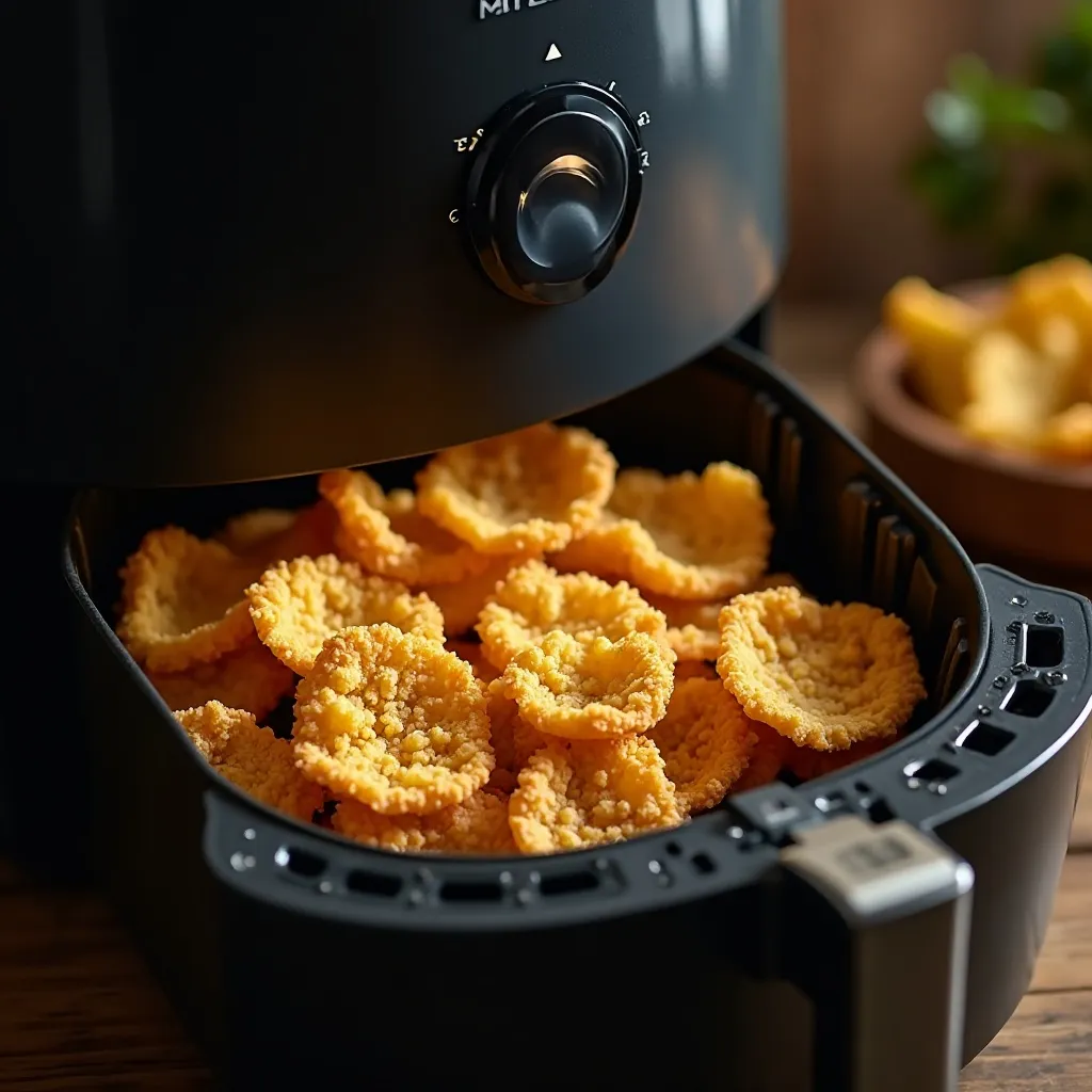 Cheese Pickle Chips Air Fryer