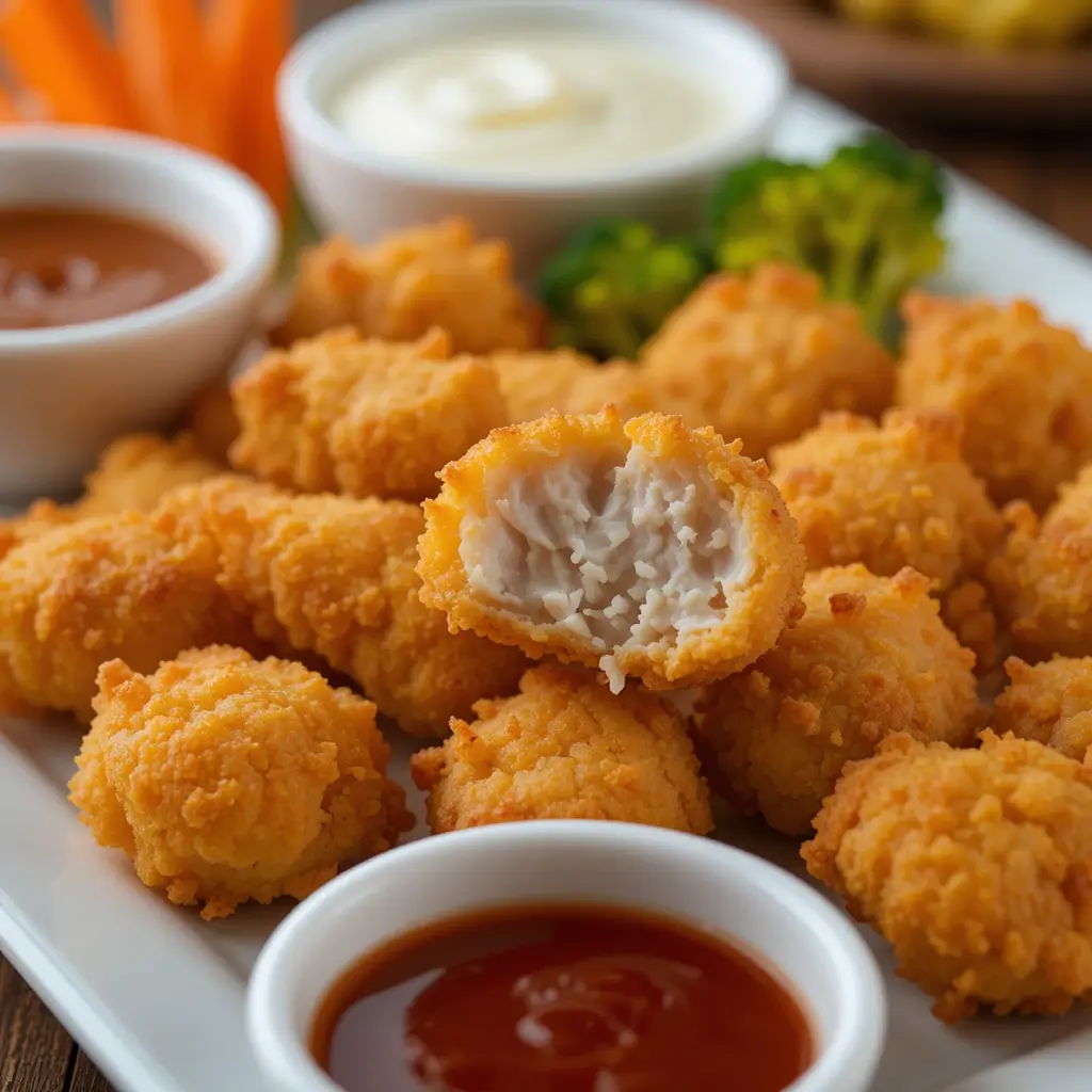 Dino Chicken Nuggets Air Fryer
