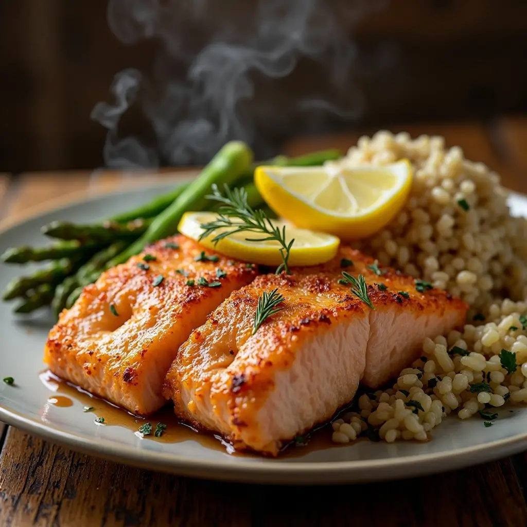 Frozen Salmon Fillet Air Fryer