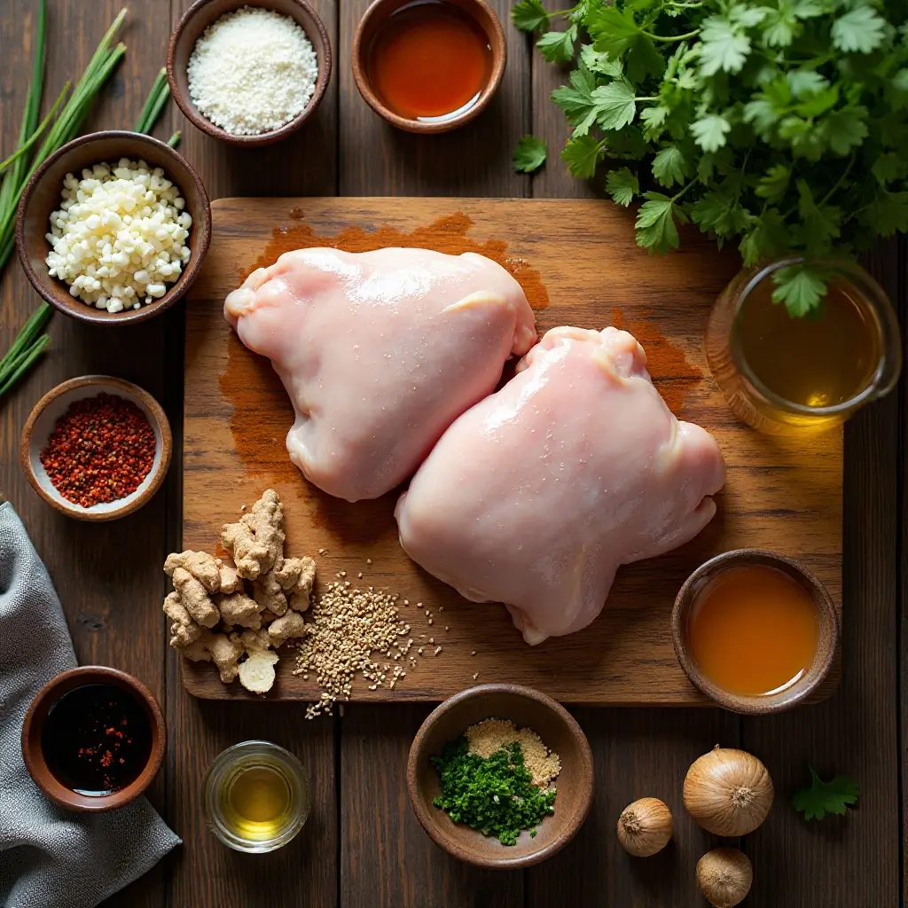Honey Garlic Chicken Thighs Air Fryer