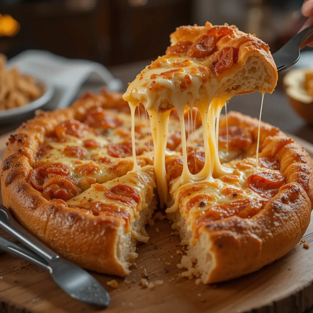 Red Baron French Bread Pizza in Air Fryer