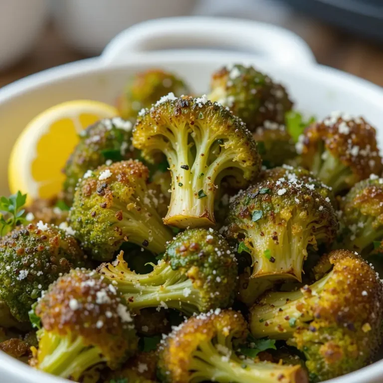 Roasted Broccoli in Air Fryer