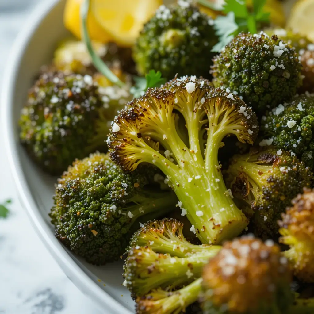 Roasted Broccoli in Air Fryer
