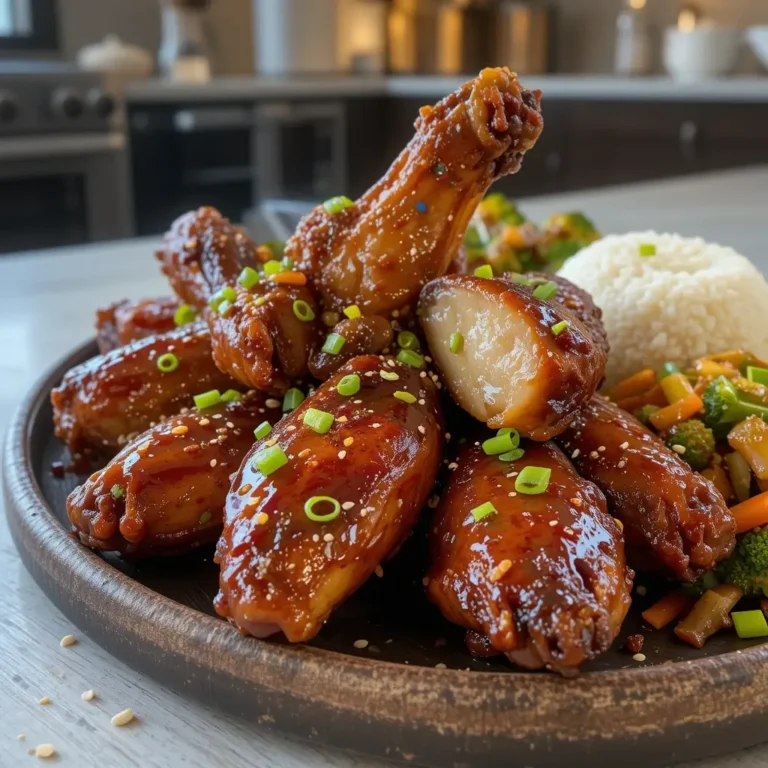 Teriyaki Chicken Wings Air Fryer