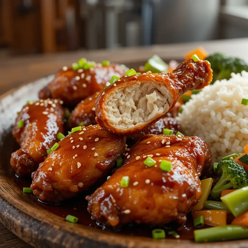 Teriyaki Chicken Wings Air Fryer