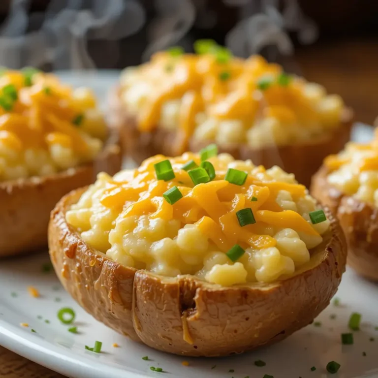 Twice Baked Potatoes in Air Fryer