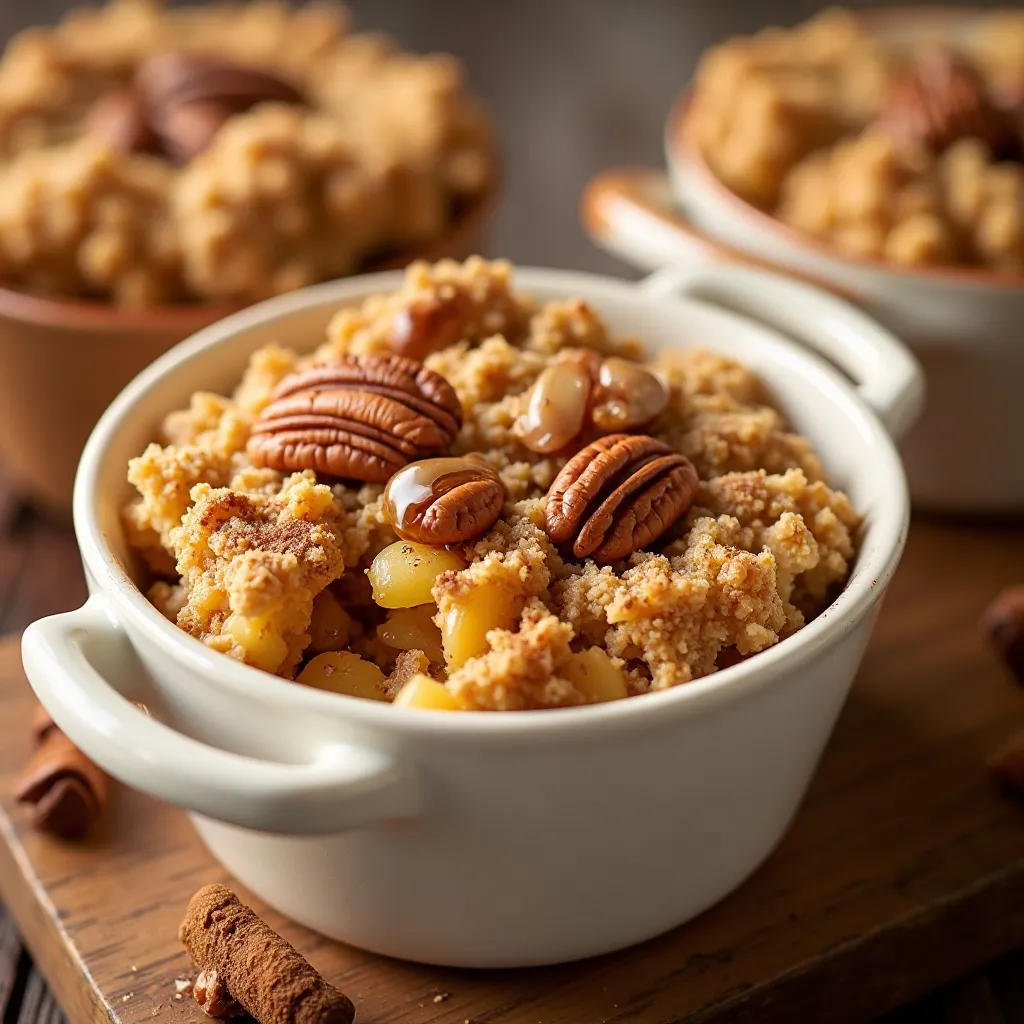 Air Fryer Apple Crumble Healthy