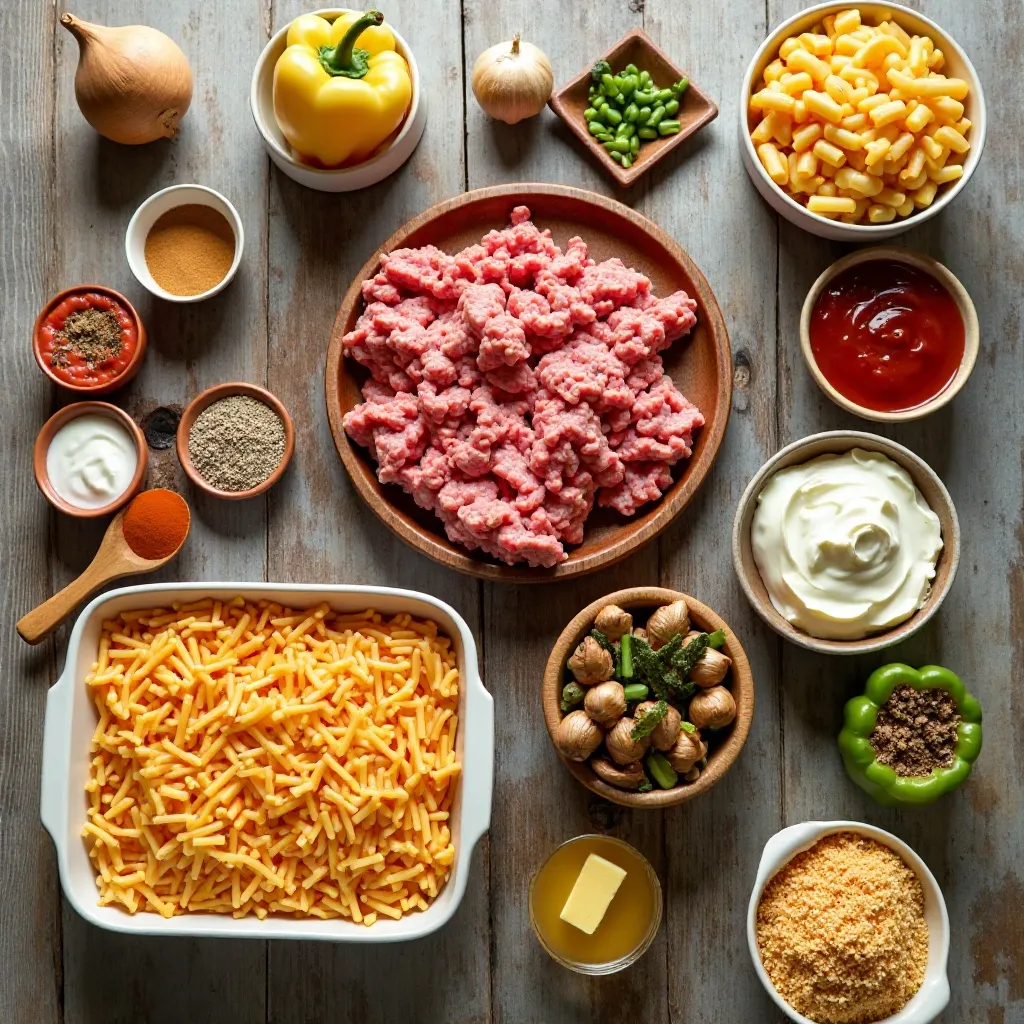 Air Fryer Beef Casserole