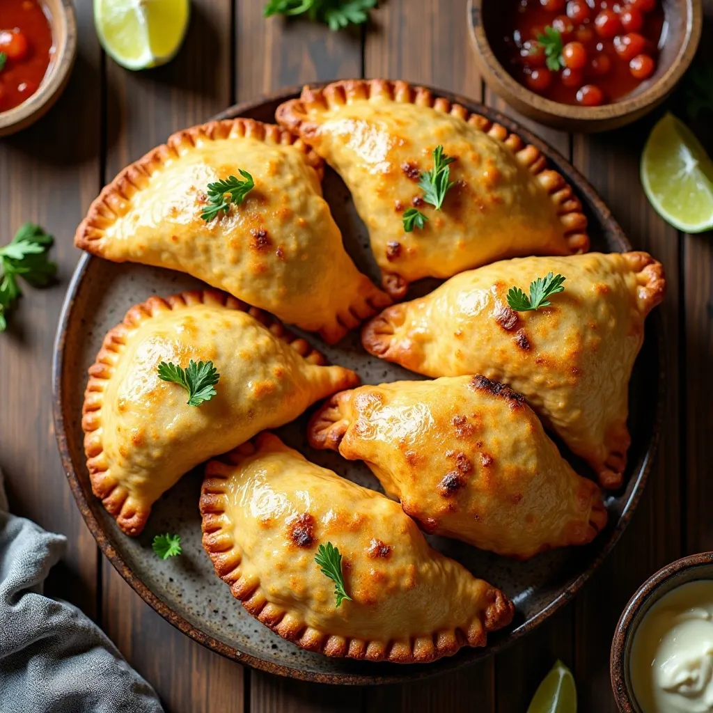 Air Fryer Beef Empanadas