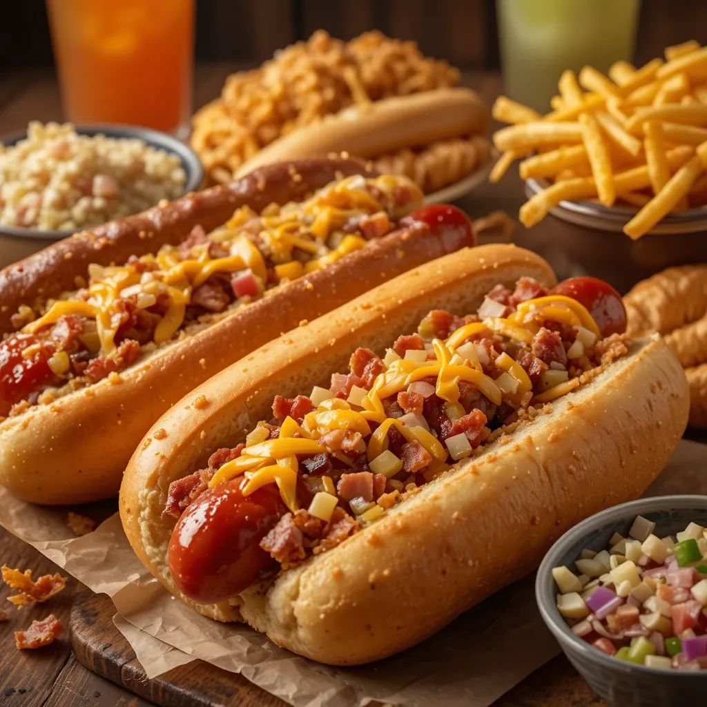 Air Fryer Beef Hot Dogs