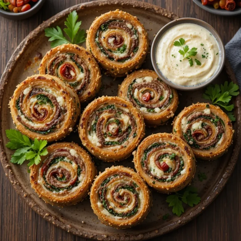 Air Fryer Beef Pinwheels