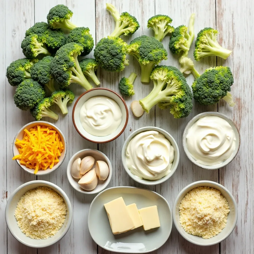 Air Fryer Broccoli Casserole