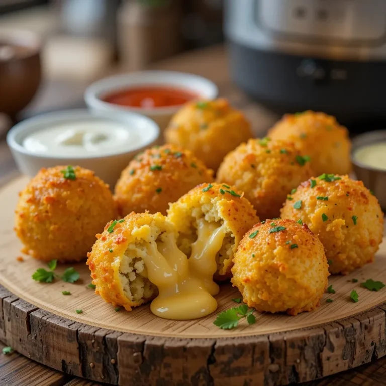 Air Fryer Broccoli Cheese Balls