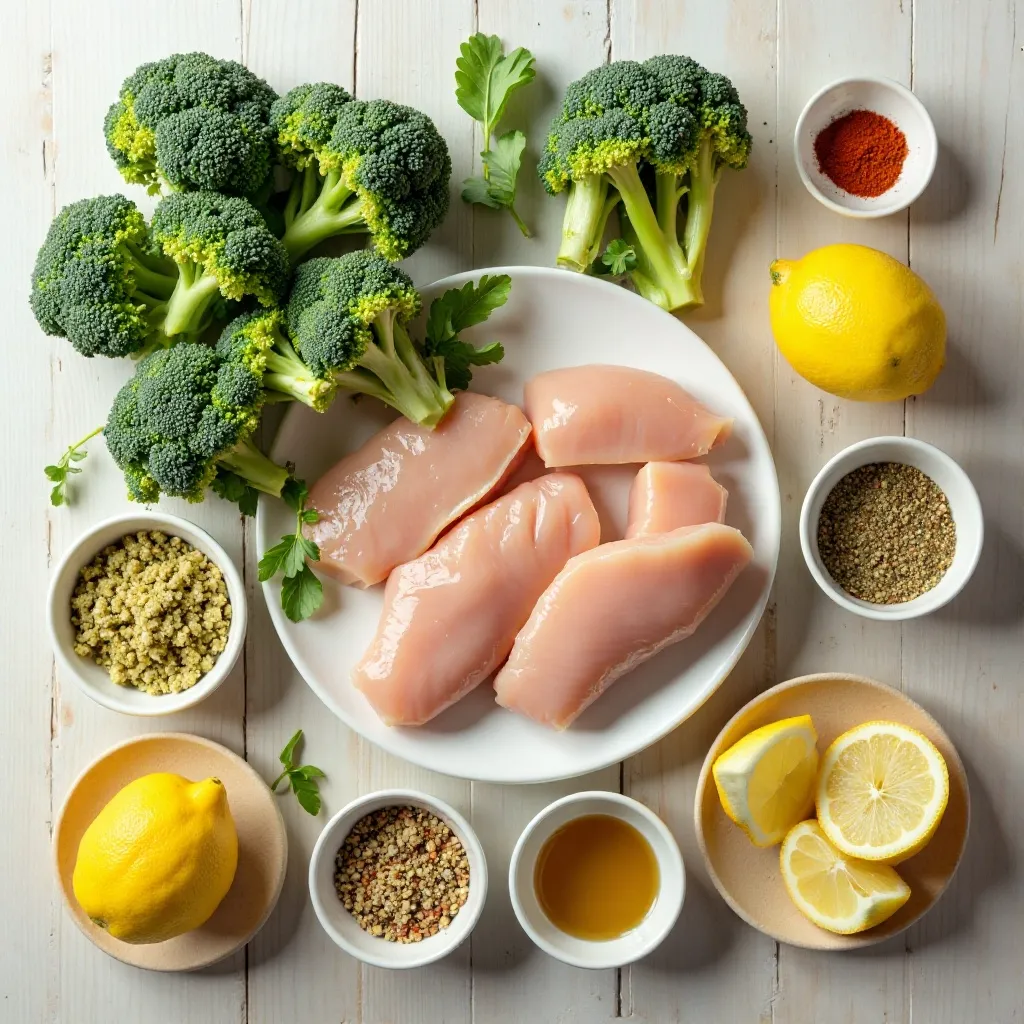 Air Fryer Broccoli Chicken