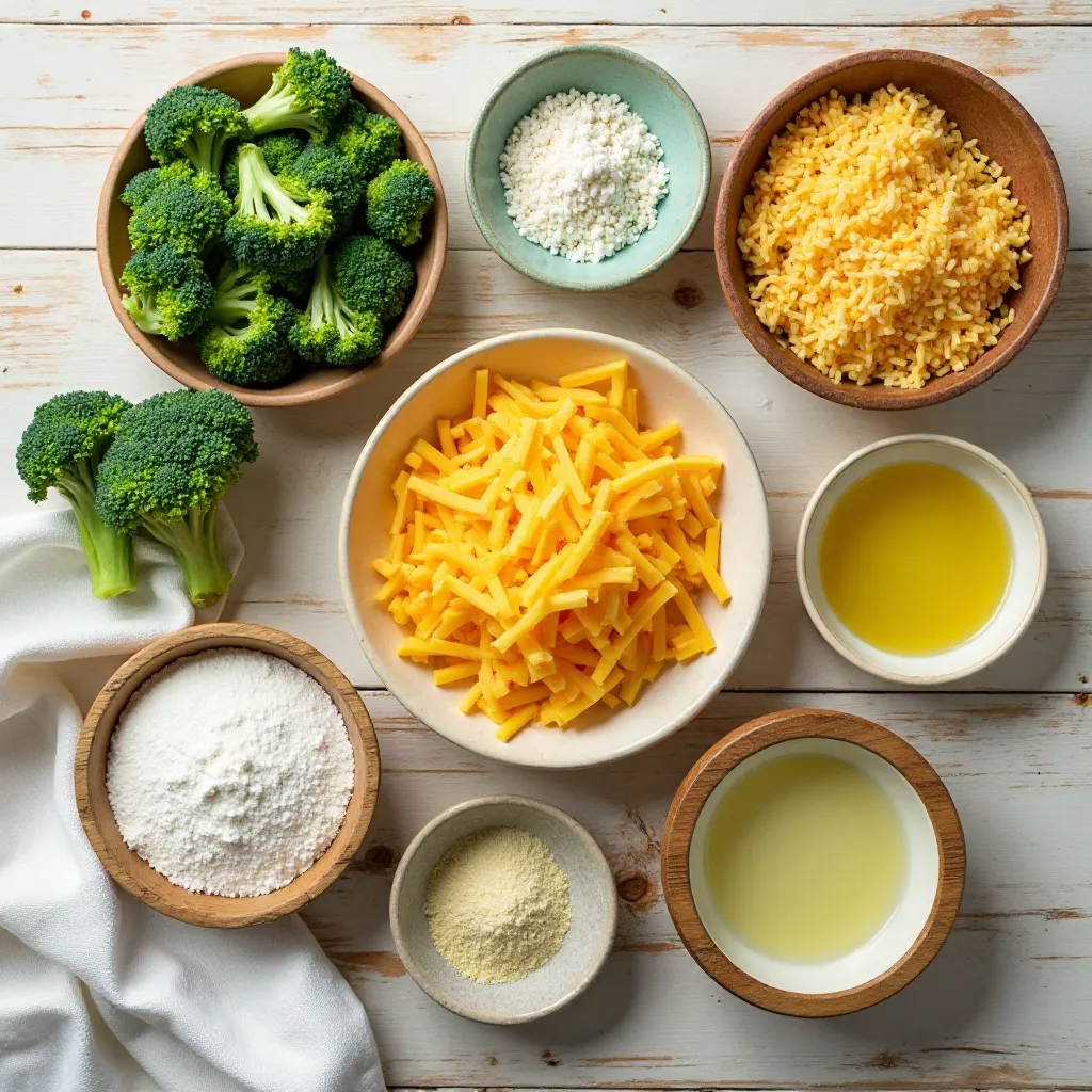 Air Fryer Broccoli Fritters