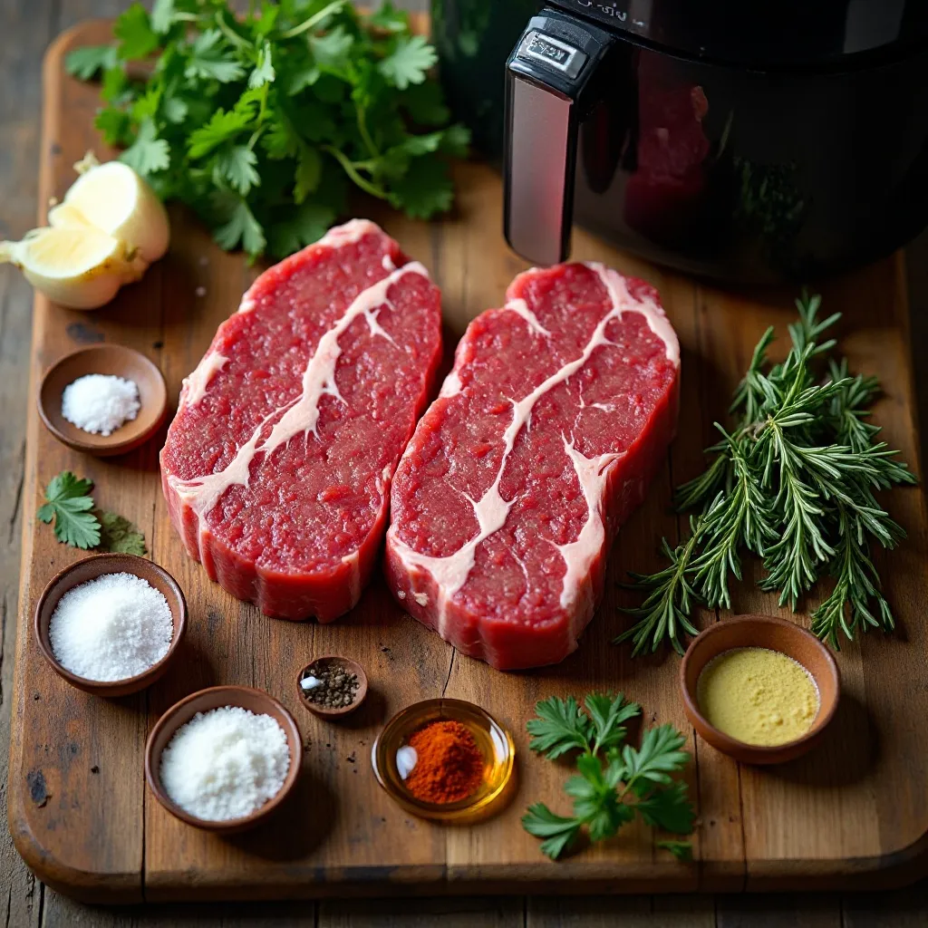 Air Fryer Broiled Steak