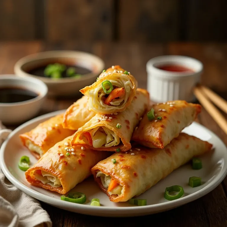 Air Fryer Cabbage Egg Rolls