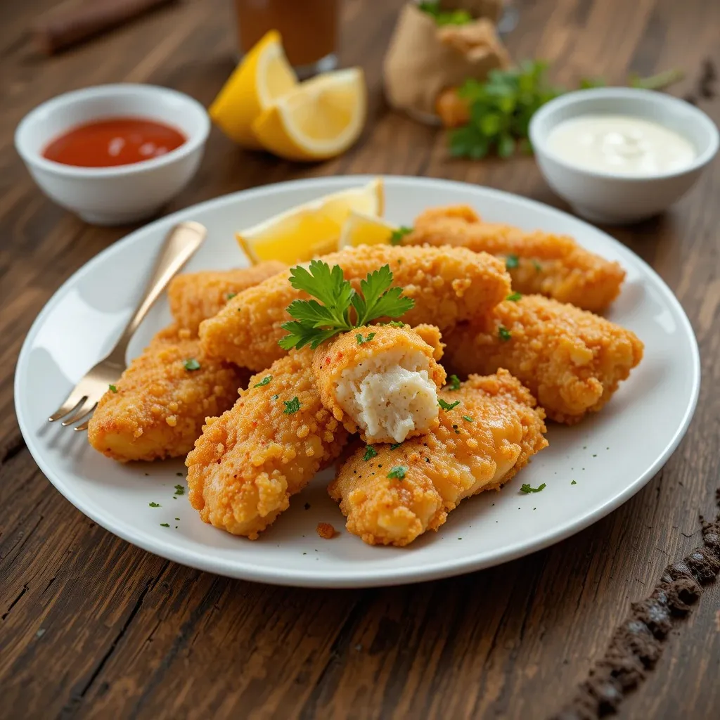 Air Fryer Catfish Fingers