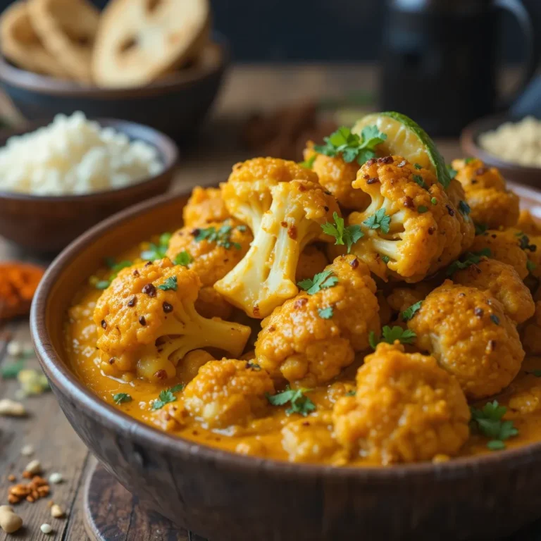Air Fryer Cauliflower Curry