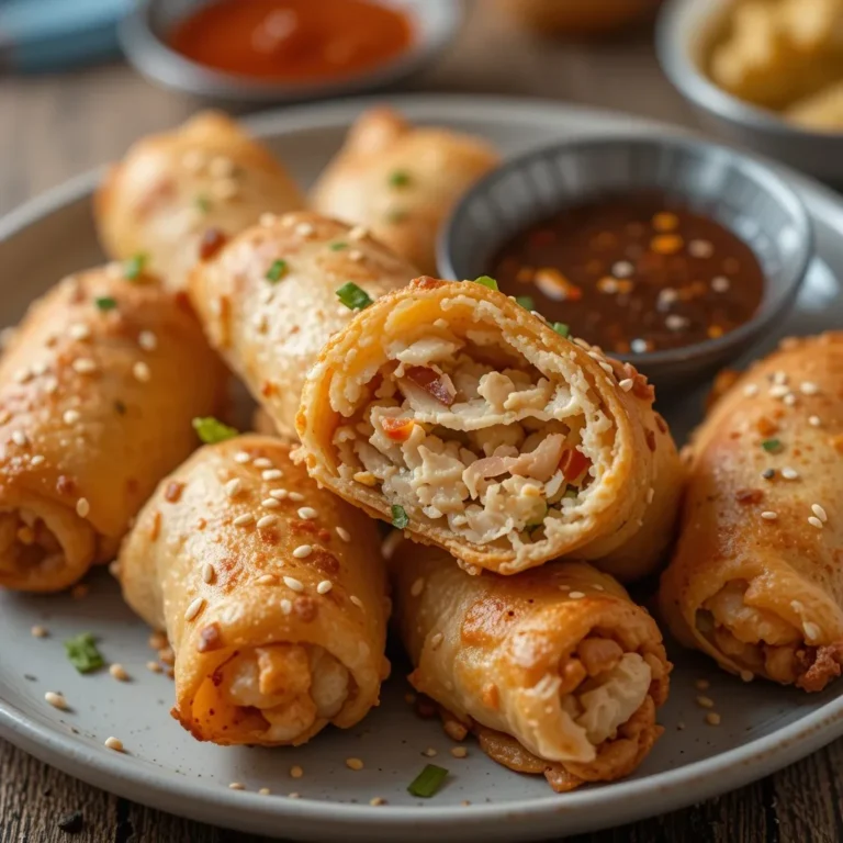 Air Fryer Chicken Egg Rolls