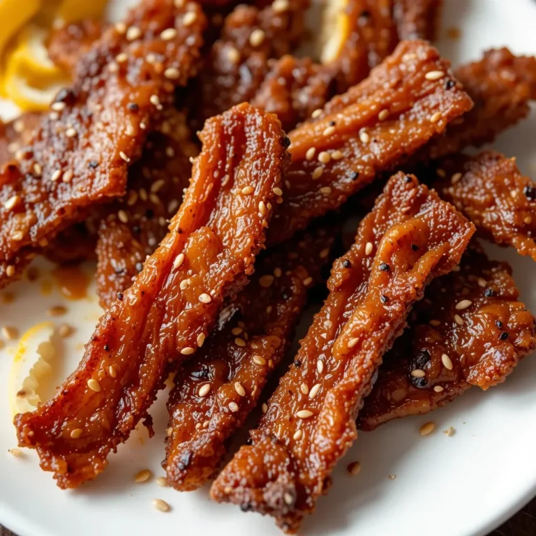 Air Fryer Chicken Jerky