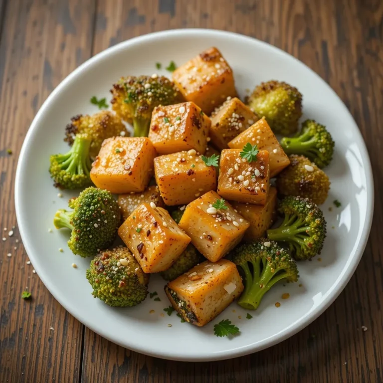 Air Fryer Chicken and Broccoli