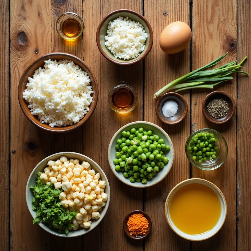 Air Fryer Egg Fried Rice