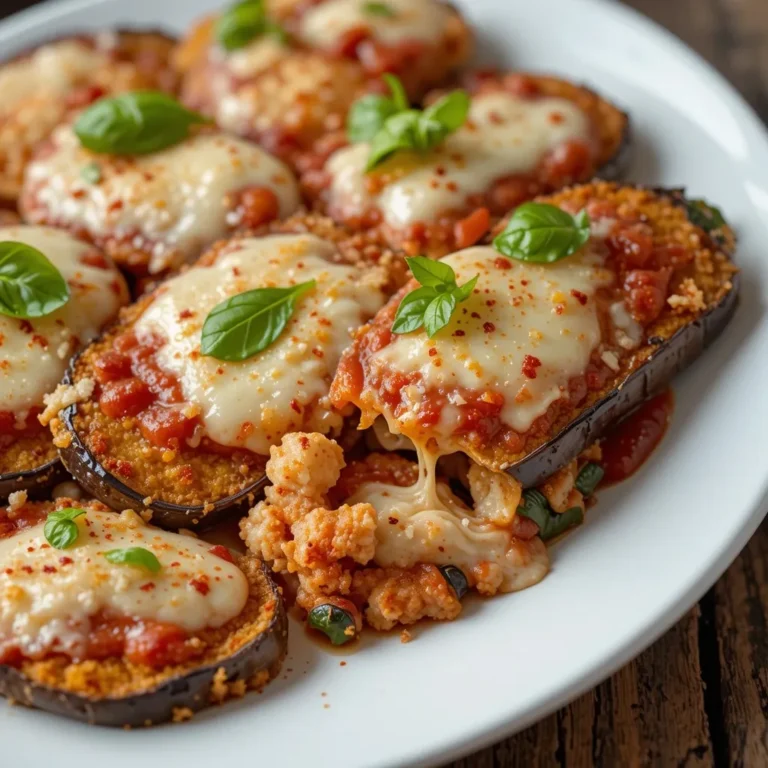Air Fryer Eggplant Parmesan