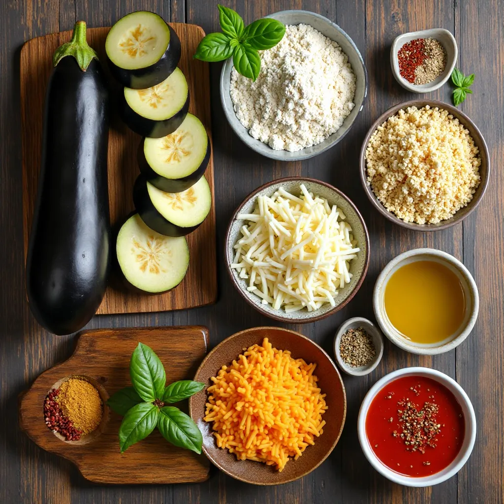Air Fryer Eggplant Parmesan