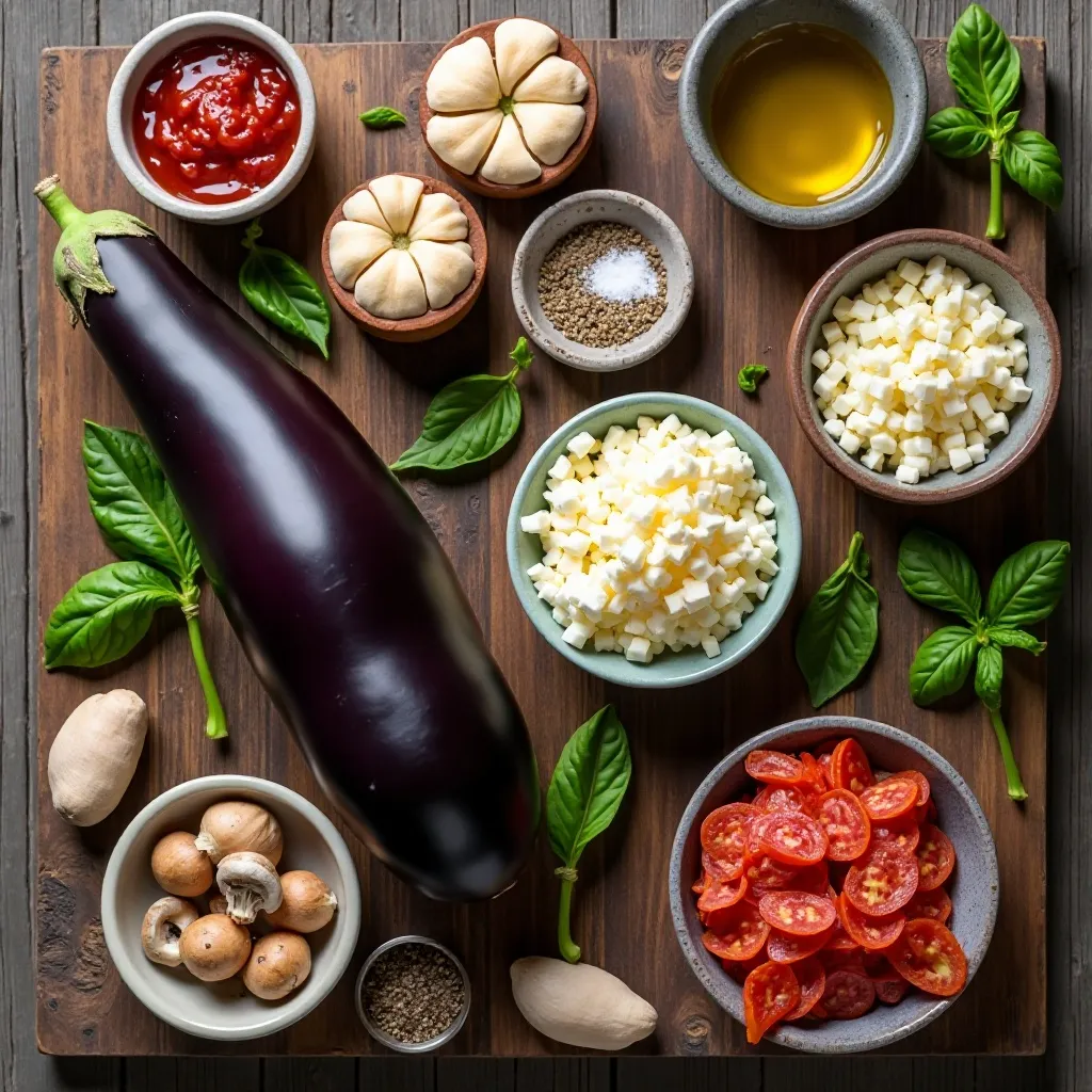 Air Fryer Eggplant Pizza Recipe