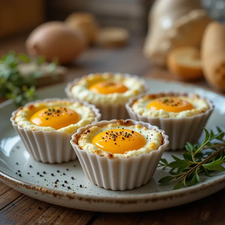 Air Fryer Eggs in Silicone Cups