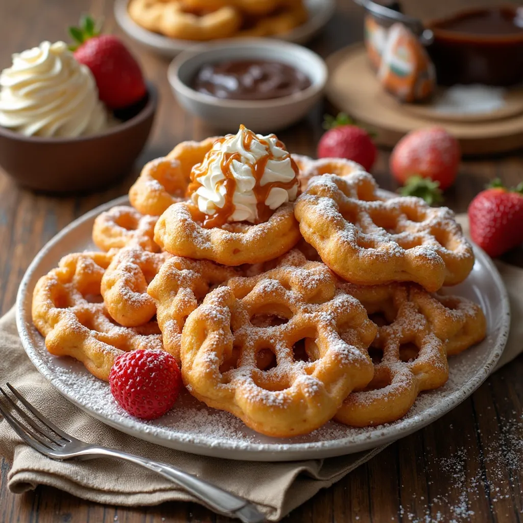 Air Fryer Funnel Cake
