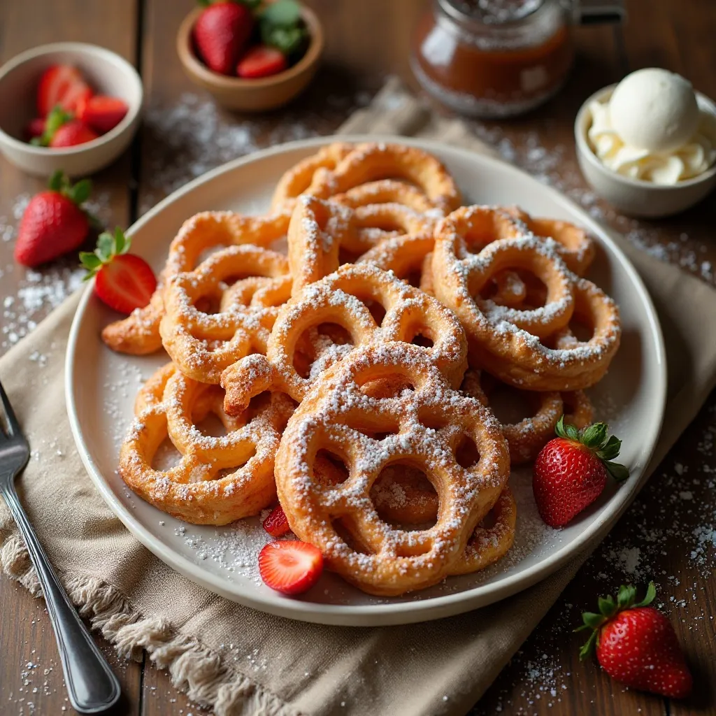 Air Fryer Funnel Cake