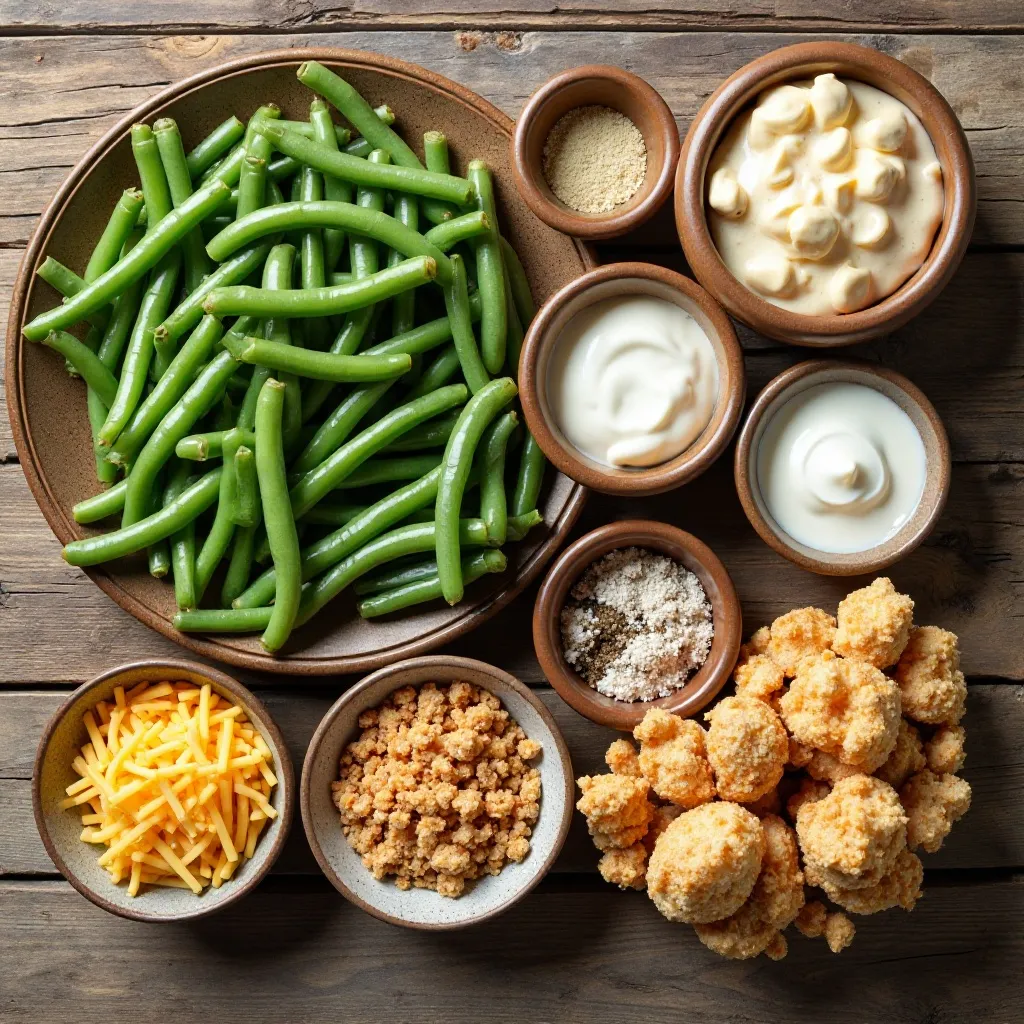 Air Fryer Green Bean Casserole