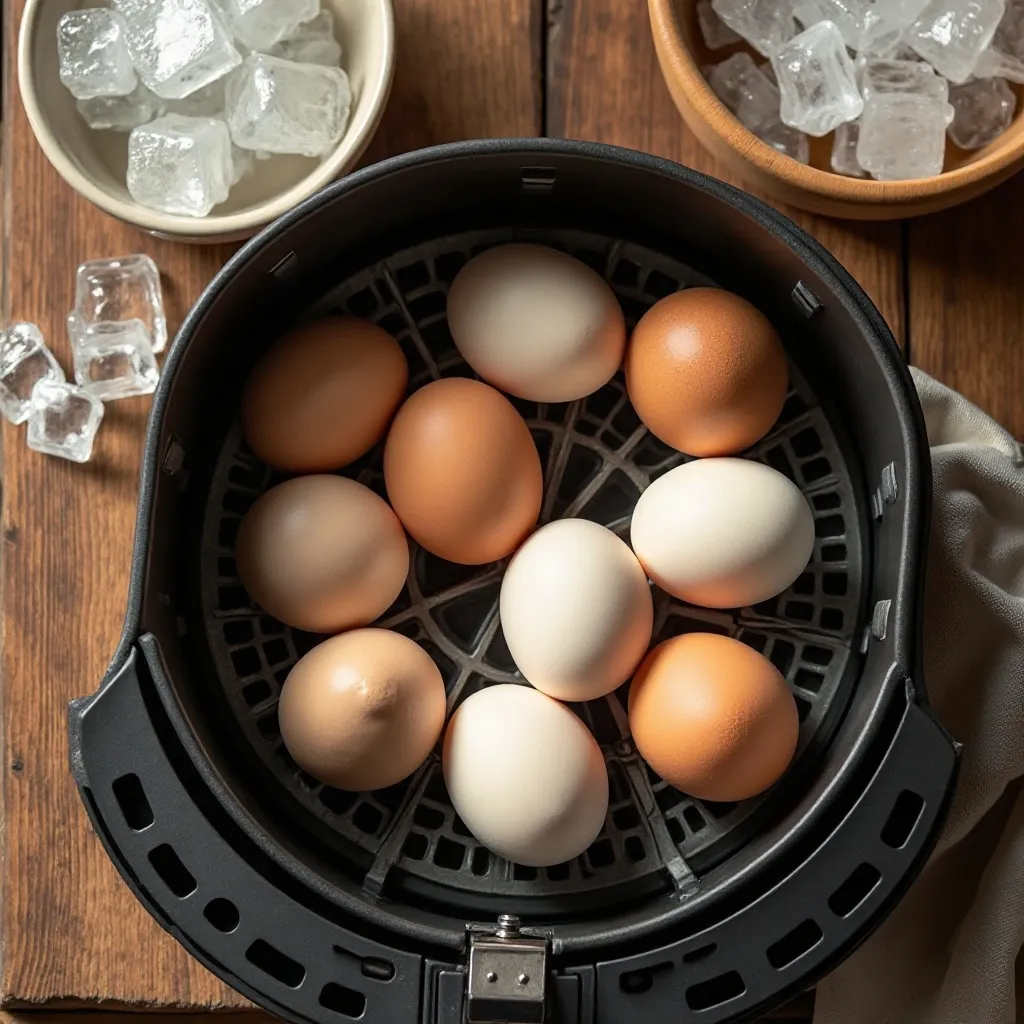 Air Fryer Hard Boiled Eggs
