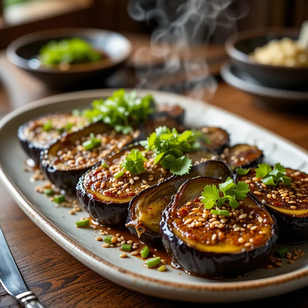 Air Fryer Japanese Eggplant