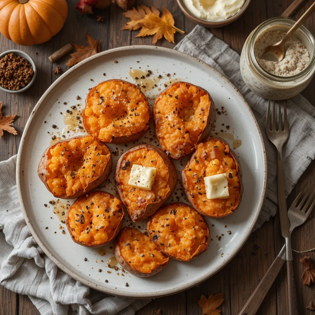 Air Fryer Korean Sweet Potato