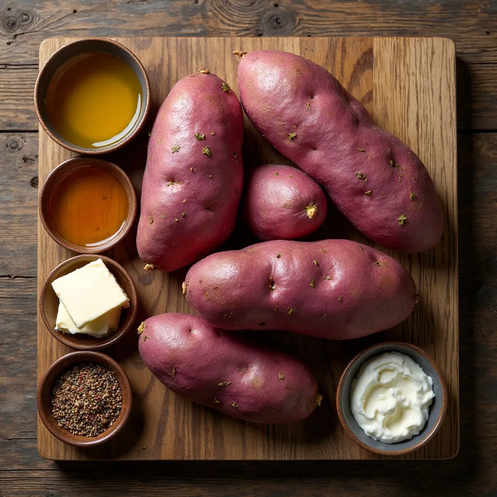 Air Fryer Korean Sweet Potato