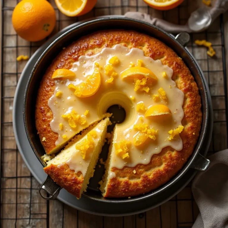 Air Fryer Orange Cake