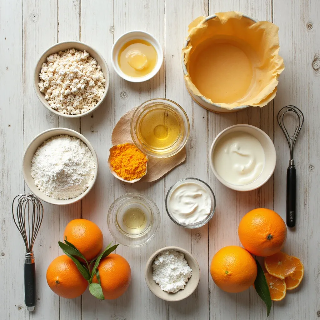 Air Fryer Orange Cake