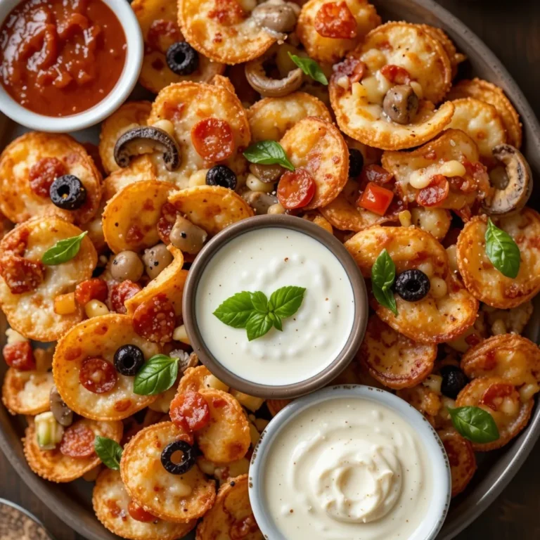Air Fryer Pizza Chips