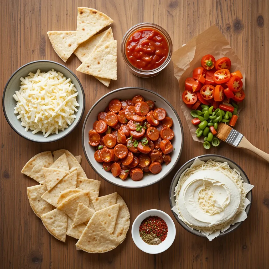 Air Fryer Pizza Chips