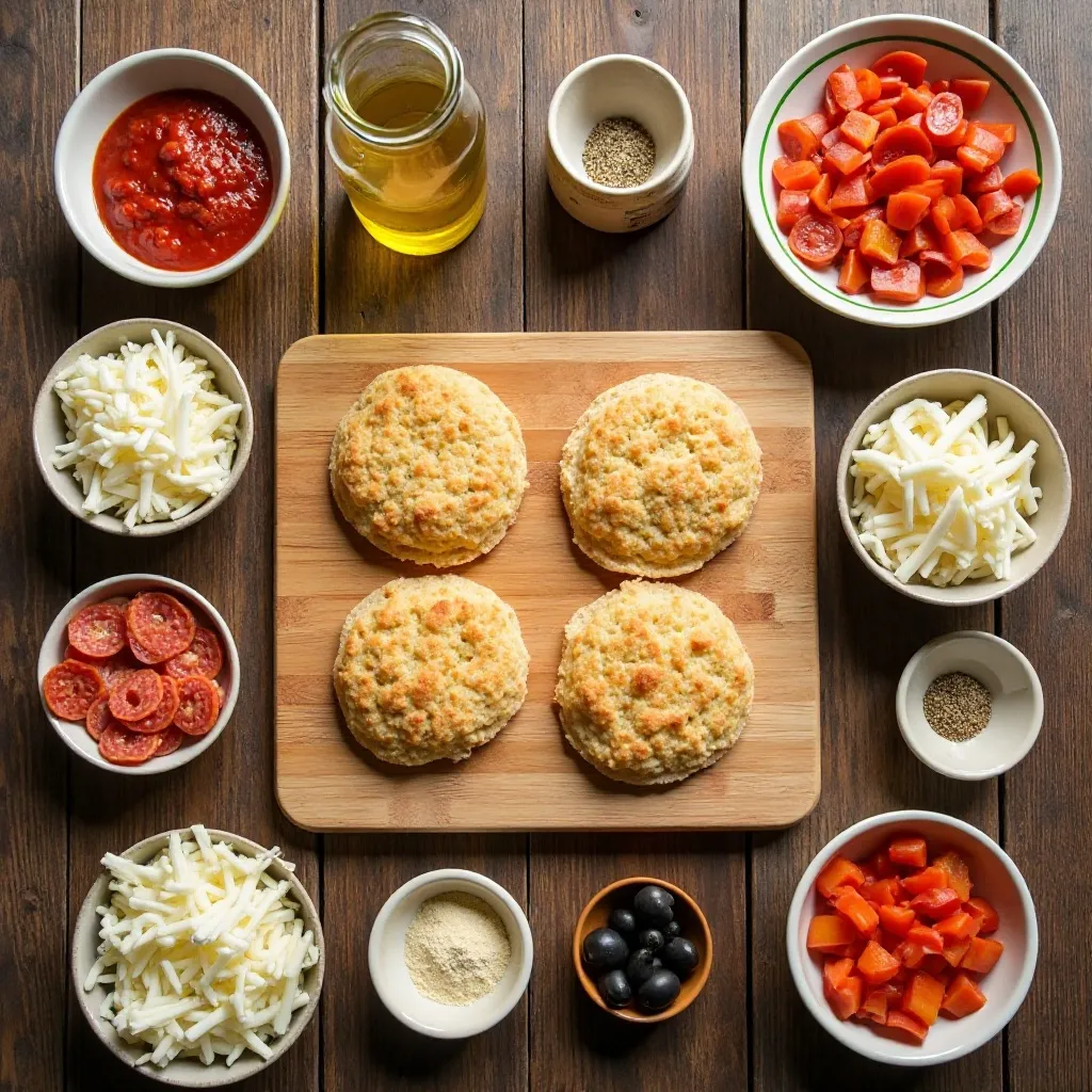 Air Fryer Pizza English Muffins