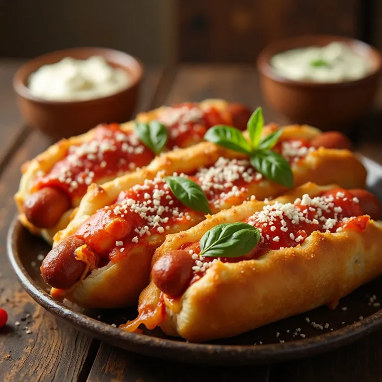 Air Fryer Pizza Hot Dogs