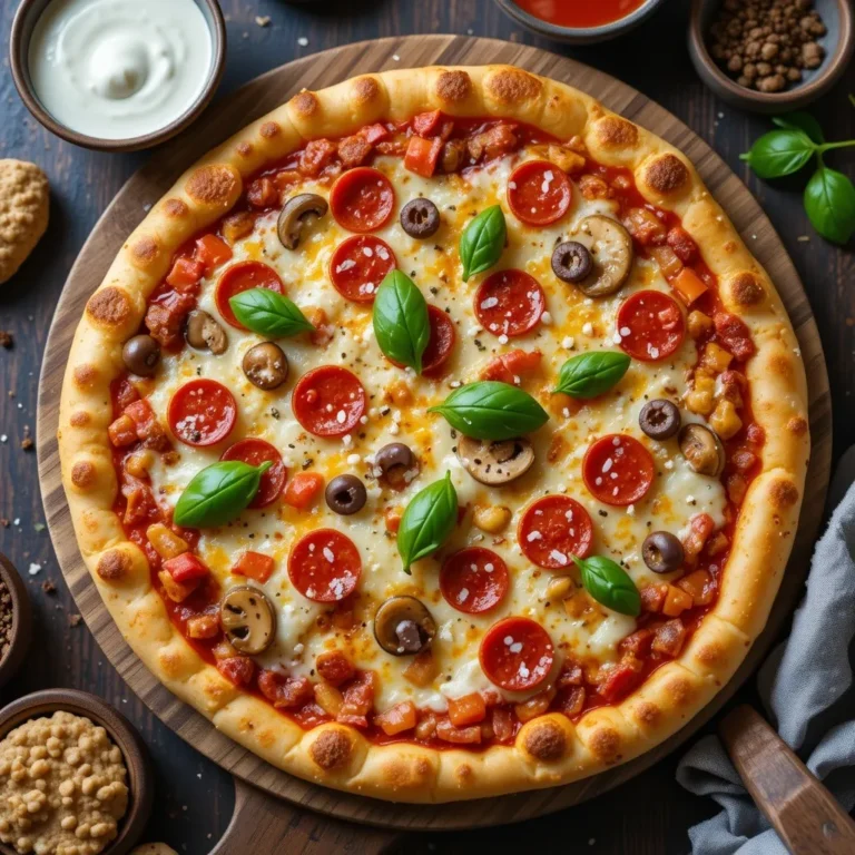 Air Fryer Pizza Naan